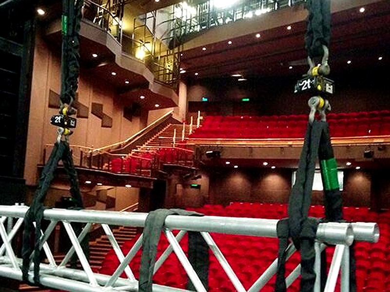 Stage safety Rigging