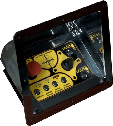 CONTROL CONSOLE FOR OUTRIGGER & JACKS